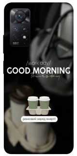 Чехол на Xiaomi Redmi Note 11 Pro 4G/5G Thursday coffee фото 1 из 1