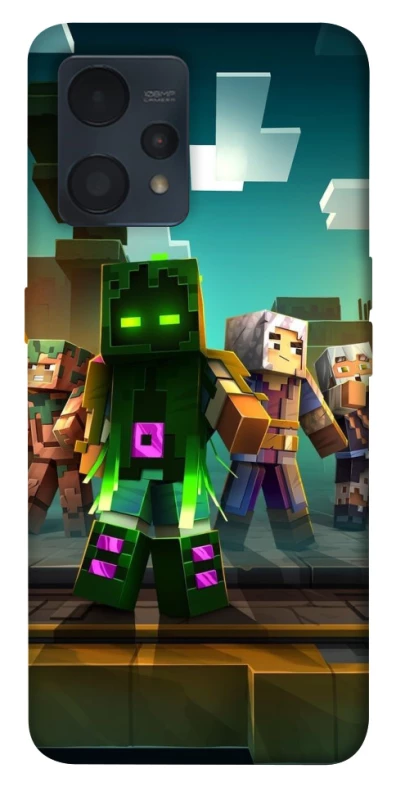 Чехол на Realme 9 4G / 9 Pro+ Minecraft dungeon фото 1 из 1