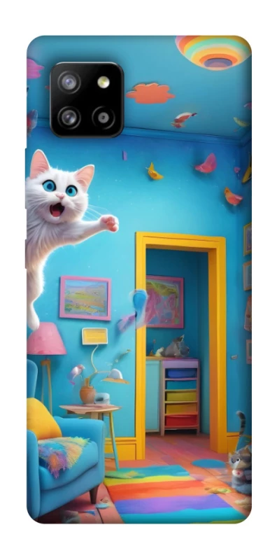 Чохол на Samsung Galaxy A42 5G crazy cat фото 1 з 1