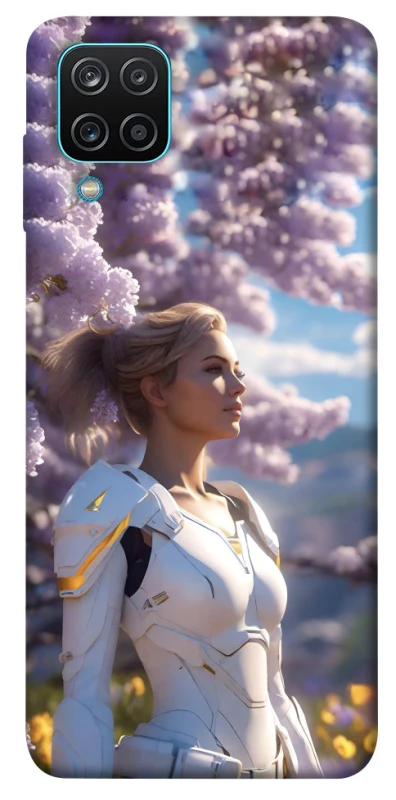 Чохол на Samsung Galaxy M12 Cyber space girl ver.1 фото 1 з 1