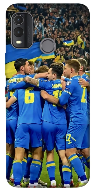 Чехол на Nokia G11 Plus Сборная Украины v3 фото 1 из 1