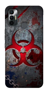 Чехол на TECNO Spark 7 Радиация v3 фото 1 из 1