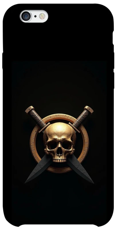 Чохол на Apple iPhone 6/6s (4.7") Golden Skull фото 1 з 1