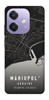 Чехол на Oppo A3X Mariupol map фото 1 из 1