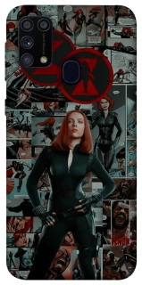 Чохол на Samsung Galaxy M31 Black Widow фото 1 з 1