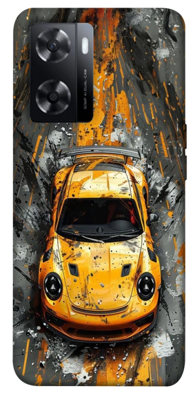 Чехол на Oppo A57s Drawn Porsche фото 1 из 1