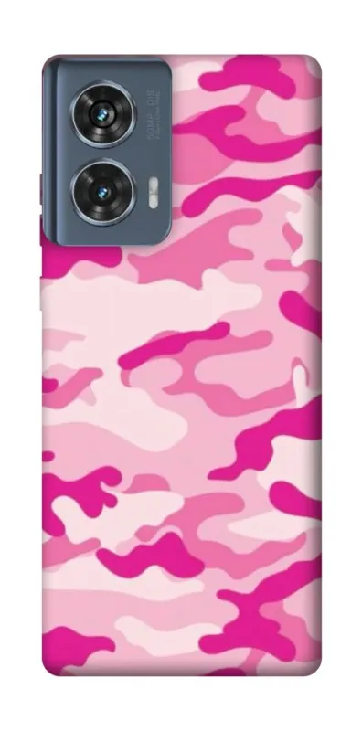 Чехол на Motorola Edge 50 camouflage pink фото 1 из 1