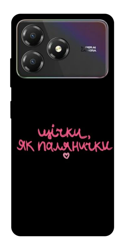 Чохол на ZTE Blade A36 Щічки, як палянички фото 1 з 1