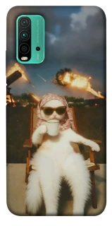 Чехол на Xiaomi Redmi Note 9 4G / Redmi 9 Power Exploding Kittens ver.1 фото 1 из 1