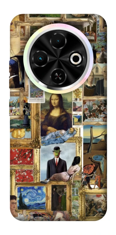 Чохол на TECNO Spark 30C Art collage ver.9 фото 1 з 1