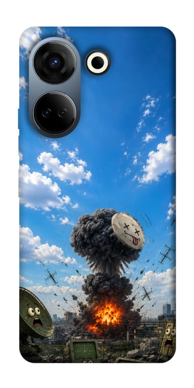 Чохол на TECNO Camon 20 Pro (CK7n) Moscow never sleeps ver.6 фото 1 з 1