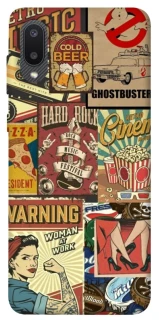 Чехол на Samsung Galaxy A02 Retro collage ver.2 фото 1 из 1
