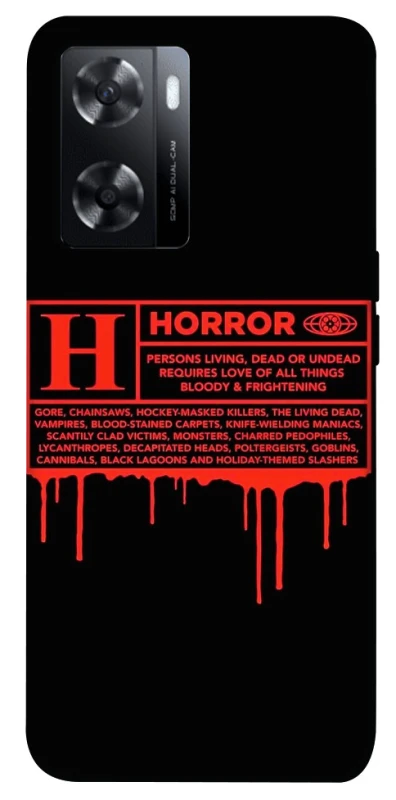 Чехол на Oppo A57s Horror Halloween фото 1 из 1