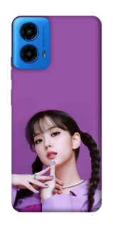 Чохол на Motorola Moto G45 JISOO - BLACKPINK фото 1 з 1