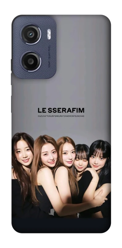 Чохол на Motorola Moto E15 LE SSERAFIM v2 фото 1 з 1