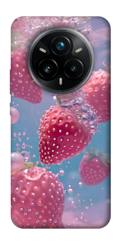 Чехол на Realme 14 Pro+ Клубника в воде фото 1 из 1