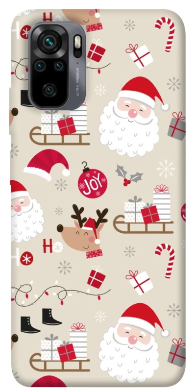 Чохол на Xiaomi Redmi Note 10 / Note 10s Новорічний v1 фото 1 з 1