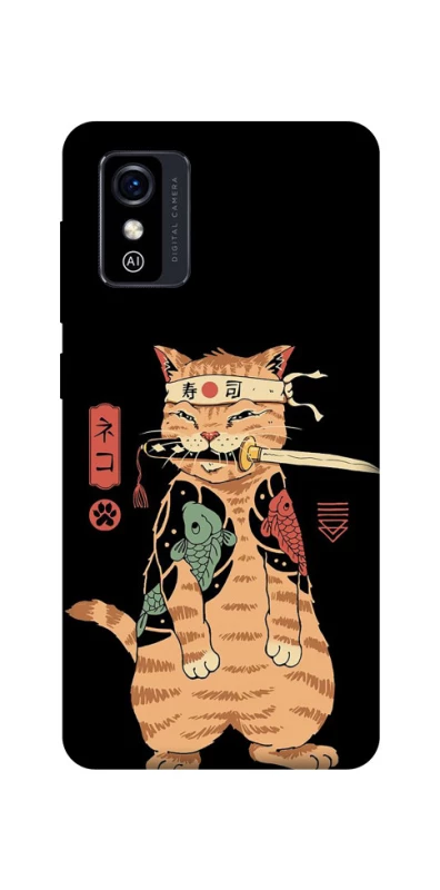 Чохол на ZTE Blade L9 Кіт-самурай фото 1 з 1
