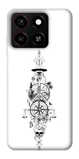 Чехол на ZTE Blade A35 4G Tattoo ver.7 фото 1 из 1