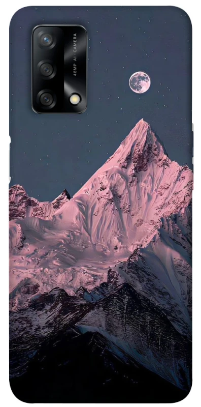 Чехол на Oppo A74 4G Pink mountain фото 1 из 1