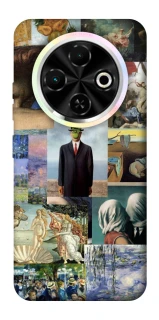 Чохол на TECNO Spark 30C Art collage ver.4 фото 1 з 1