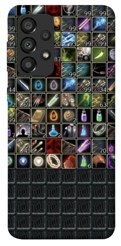 Чохол на Samsung Galaxy A33 5G Inventory menu ver.2 фото 1 з 1