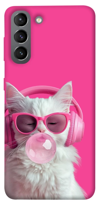 Чехол на Samsung Galaxy S21 Pink kitty фото 1 из 1