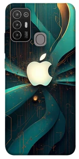 Чехол на ZTE Blade A52 Apple logo ver.4 фото 1 из 1