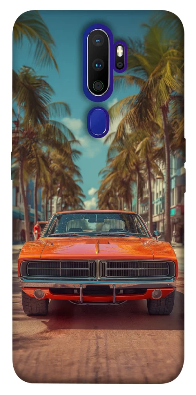 Чохол на Oppo A5 (2020) / Oppo A9 (2020) Tropical car фото 1 з 1