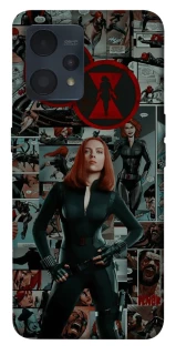 Чохол на Realme 9 4G / 9 Pro+ Black Widow фото 1 з 1