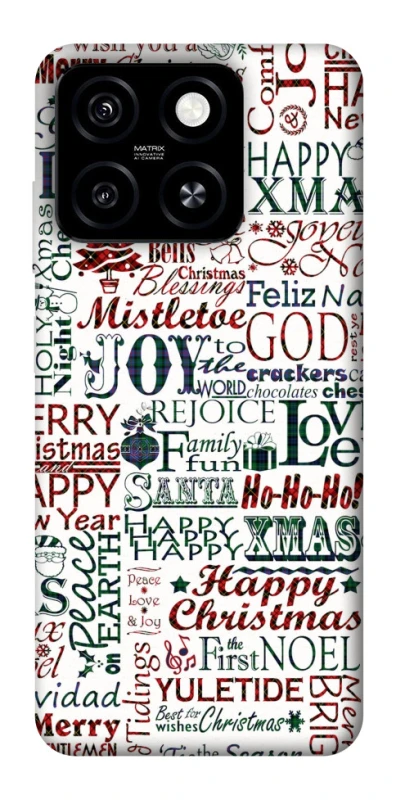 Чохол на ZTE Blade A55 4G Christmas mood ver.3 фото 1 з 1