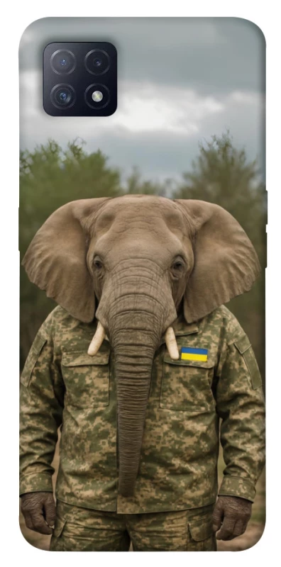Чохол на Oppo A72 5G / A73 5G Слон захисник фото 1 з 1