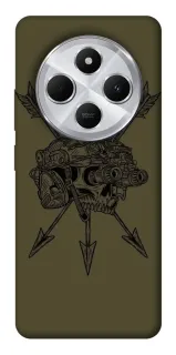 Чохол на Xiaomi Redmi 14C / Poco C75 Mil skull фото 1 з 1