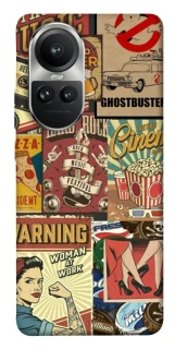 Чехол на Oppo Reno 10 Retro collage ver.2 фото 1 из 1