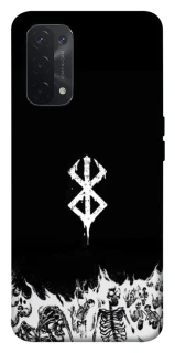 Чехол на Oppo A54 5G / A74 5G Berserk skeletons фото 1 из 1