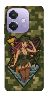 Чохол на Oppo A3X Military Waifu фото 1 з 1