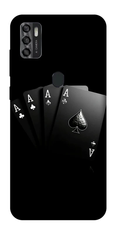 Чохол на ZTE Blade A7s (2020) Black Cards фото 1 з 1