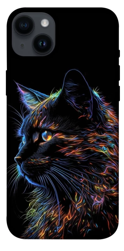 Чехол на Apple iPhone 14 Plus (6.7") Черный кот фото 1 из 1