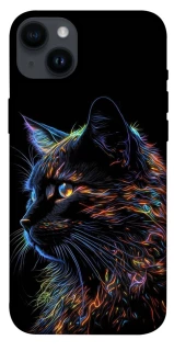 Чохол на Apple iPhone 14 Plus (6.7") Чорний кіт фото 1 з 1