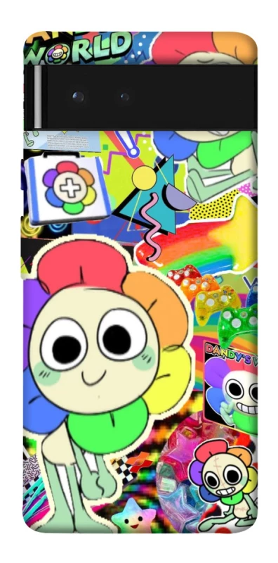 Чохол на Google Pixel 6 Dandy world collage фото 1 з 1