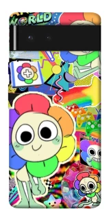 Чохол на Google Pixel 6 Dandy world collage фото 1 з 1
