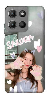 Чохол на Motorola Moto G15 4G Sakura - LE SSERAFIM фото 1 з 1