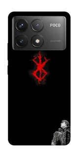 Чехол на Xiaomi Poco F6 Pro berserk black фото 1 из 1