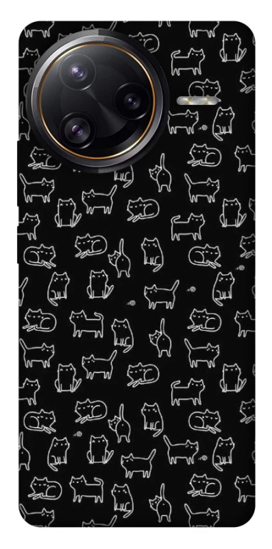 Чохол на Xiaomi Poco F7 Ultra Black Cats фото 1 з 1