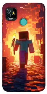 Чохол на TECNO POP 5 Minecraft adventure фото 1 з 1