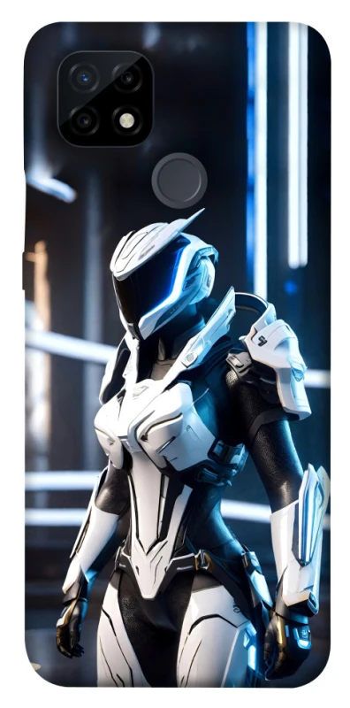 Чохол на Realme C21 Cyber space girl ver.6 фото 1 з 1