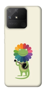 Чехол на Realme Narzo 50A Rainbow lacosta фото 1 из 1