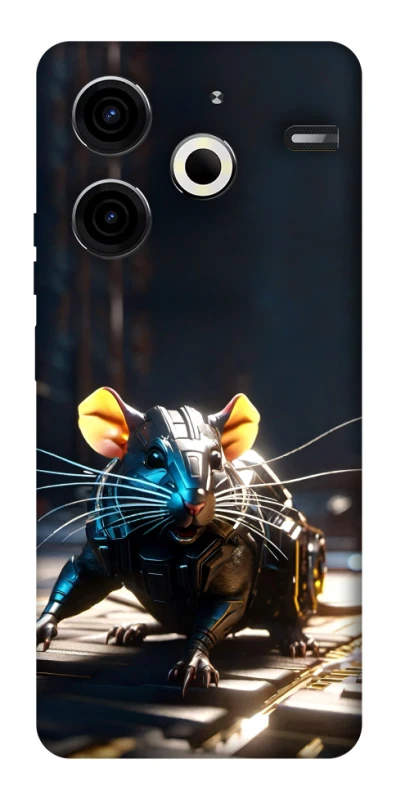 Чохол на TECNO Pova 6 Neo (LI6) Cyber rat фото 1 з 1