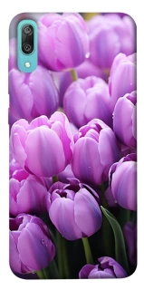 Чехол на Huawei Y6 Pro (2019) Фиолетовые тюльпаны фото 1 из 1