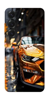Чехол на Samsung Galaxy S26+ Golden sports car фото 1 из 1